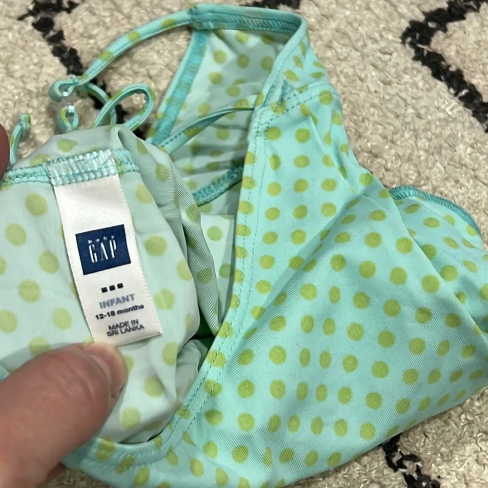 Gap Polka Dot Halter Swimsuit
